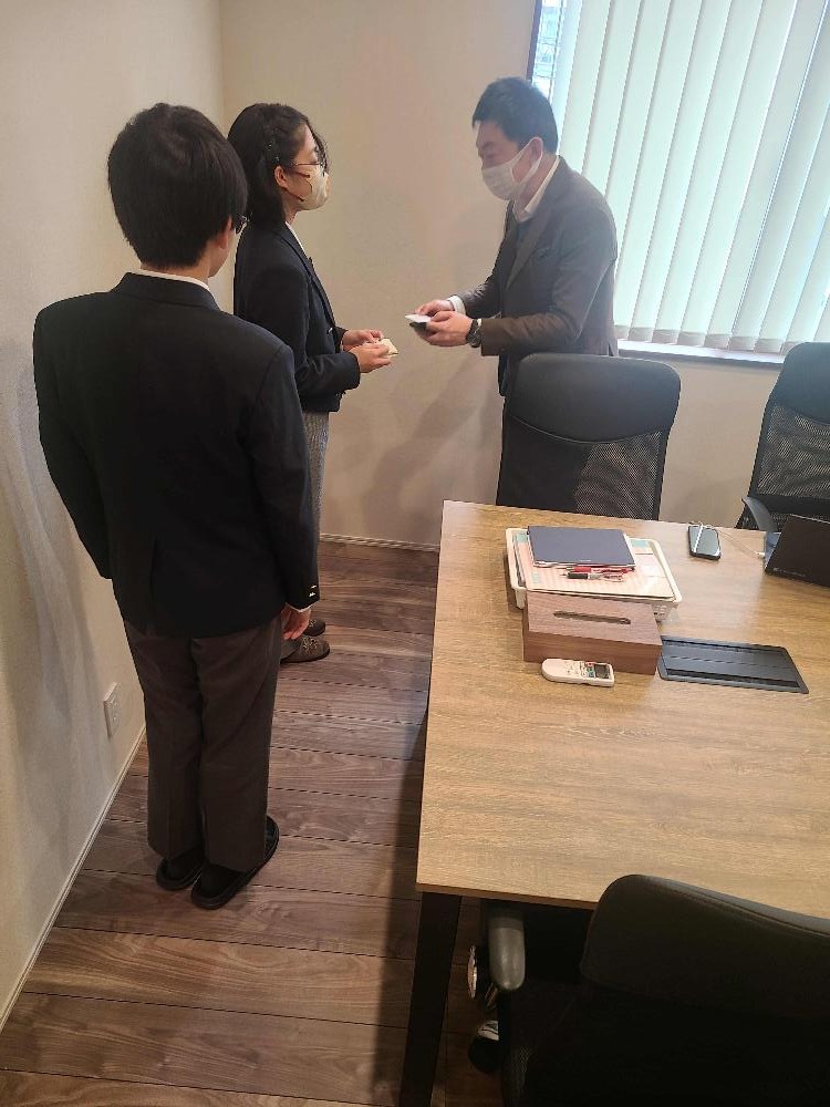 名刺交換